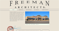 Desktop Screenshot of freeman-architects.com